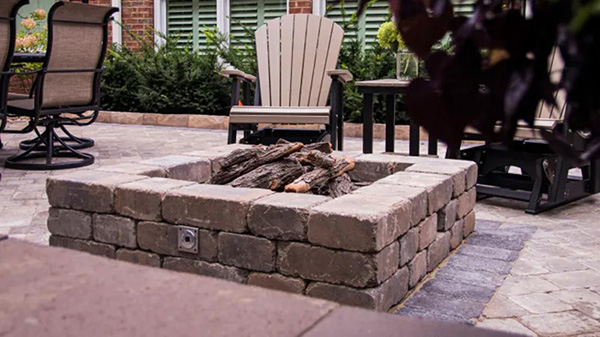 Firepit Backyard Hardscapes