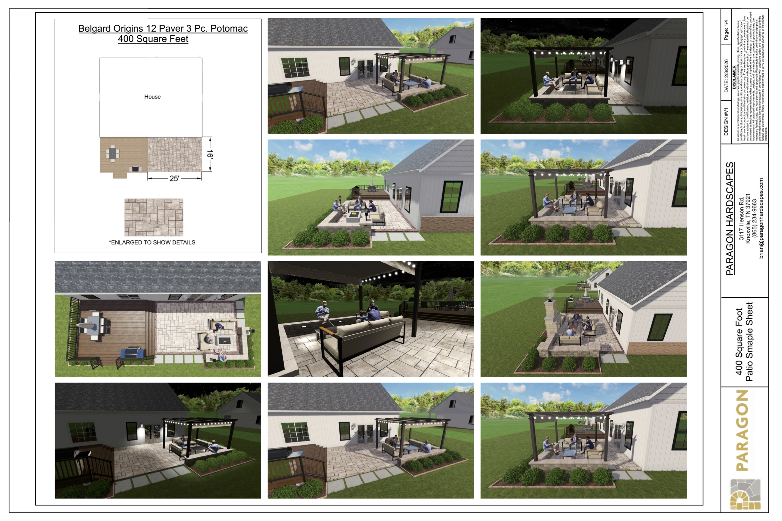 Patio Package Design